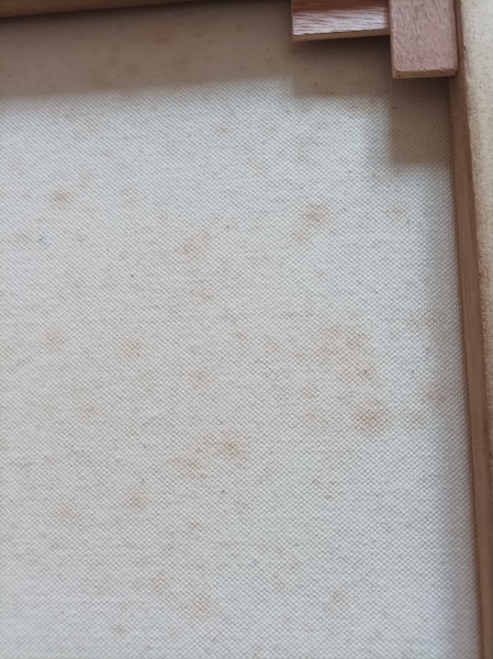 Photo tâches à l'arrière du tableau