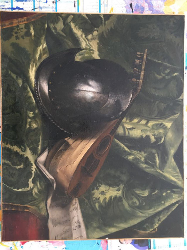 Tableau après restauration